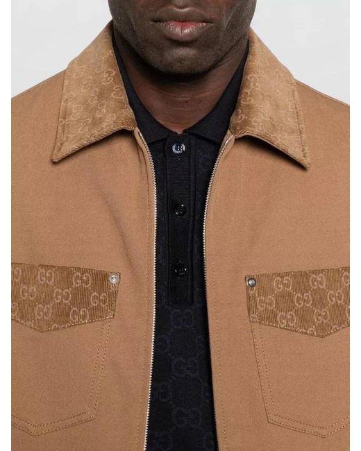 Gucci Brown Spw Jacket for men