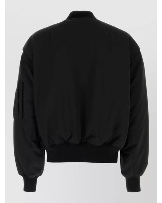 Entire studios Black Oversized Coat