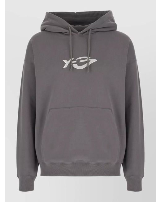 Y-3 Gray Cashmere T-Shirt for men