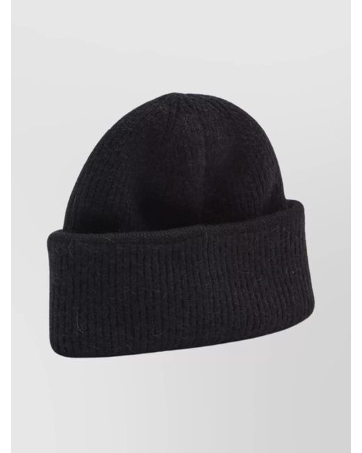 Jacquemus Blue Ribbed Knit Beanie