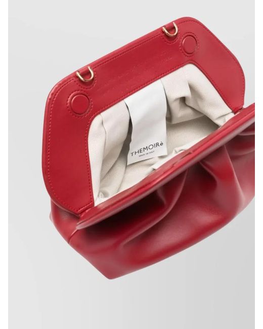 THEMOIRÈ Red Bios Medium Clutch Bag