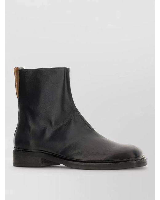Our Legacy Black Leather Ankle Boots for men