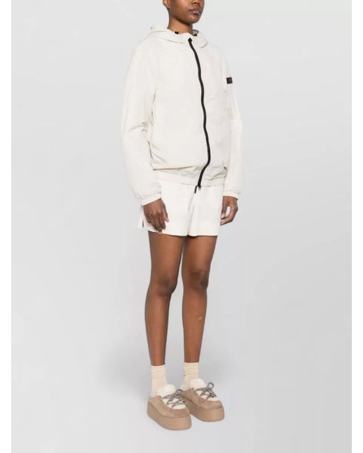 Peuterey Natural Nigle Hooded Jacket Elasticated Cuffs