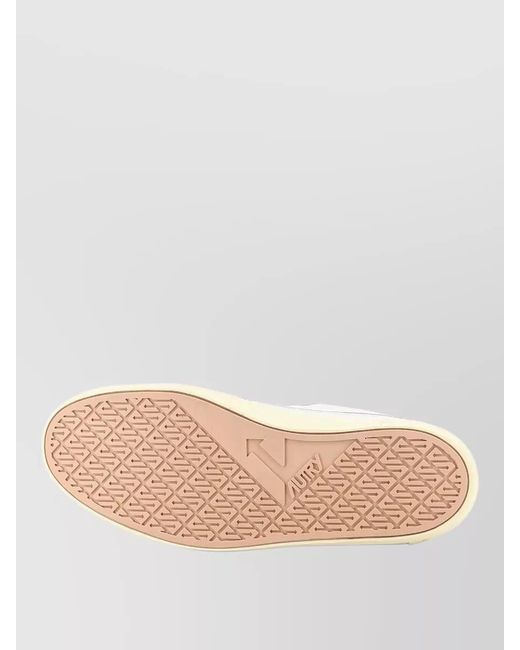 Autry Natural Windscape Leather Sneakers Suede Detail for men