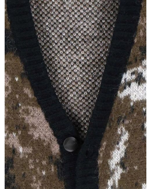 Carhartt Black Alpaca Cardigan for men