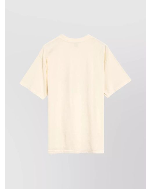 Brain Dead Natural Graphic Print Cotton T-Shirt With Round Neck for men