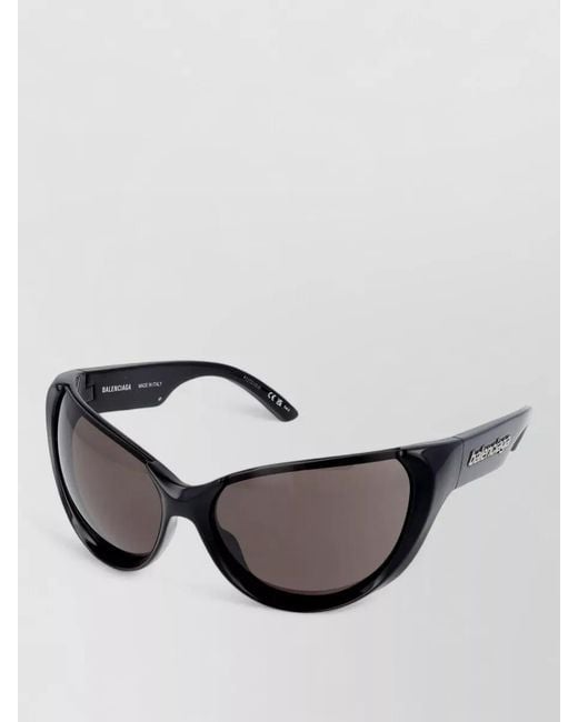 Balenciaga Multicolor Sunglasses Model Bb0201S 001 Cat Eye