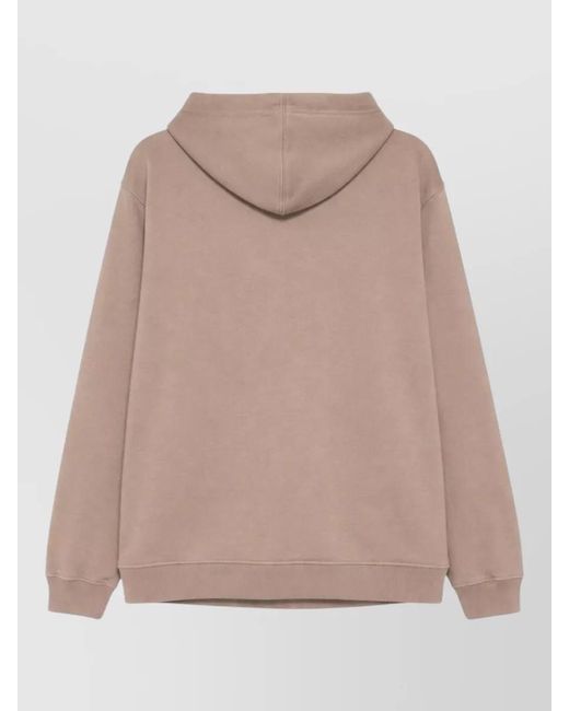 Ih Nom Uh Nit Natural Logo Hoodie Sweatshirt Front Pocket Detail for men