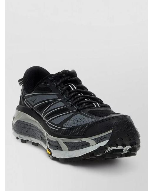 Hoka One One Black Mafate Speed 2 Mesh Sneakers Rubber Outsole
