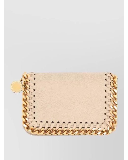 Stella McCartney Natural Falabella Cardholder