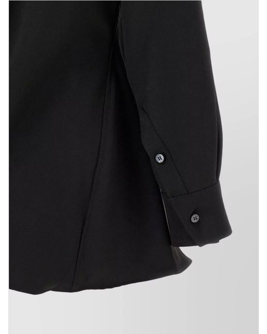 Jacquemus Black Virgin Wool Shirt