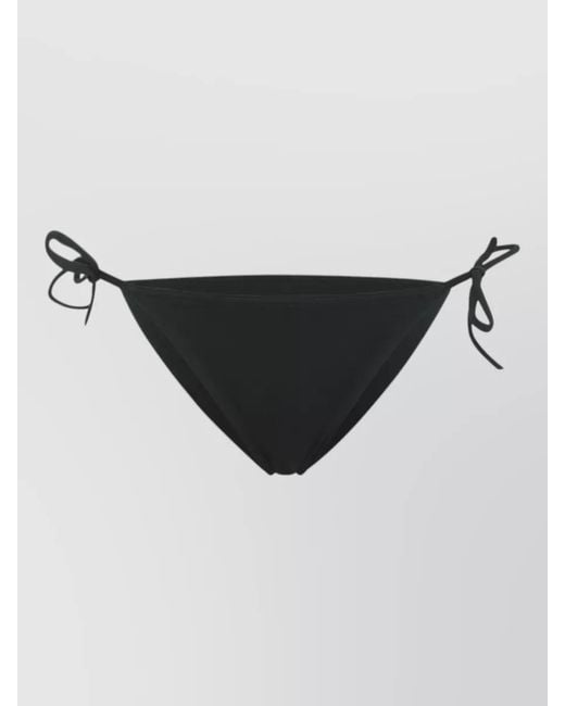 Eres Black Tie-Side Bikini Bottoms