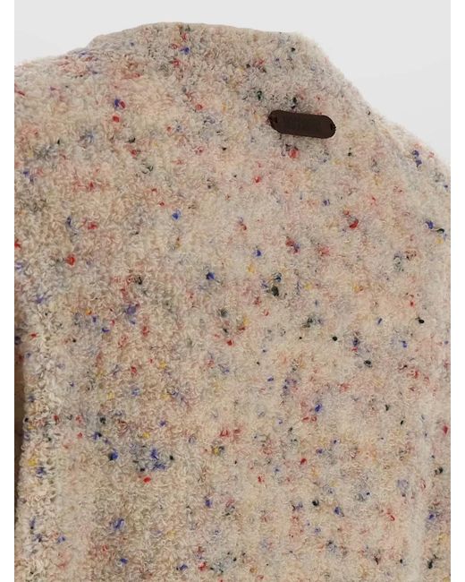 Moschino Natural Wool Teddy Bear Jumper