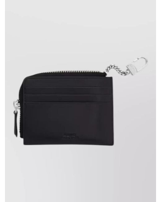 Marc Jacobs Black Everyday Logo Keyring Chain Attachment