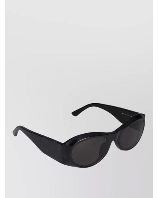 Balenciaga Black Sunglasses Bb0396Sk 003 Cat Eye
