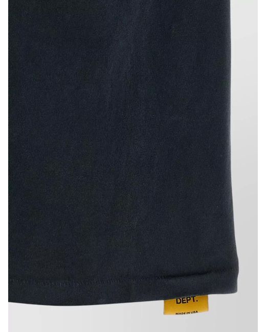 GALLERY DEPT. Blue French Collector Cotton Printed T-Shirt for men