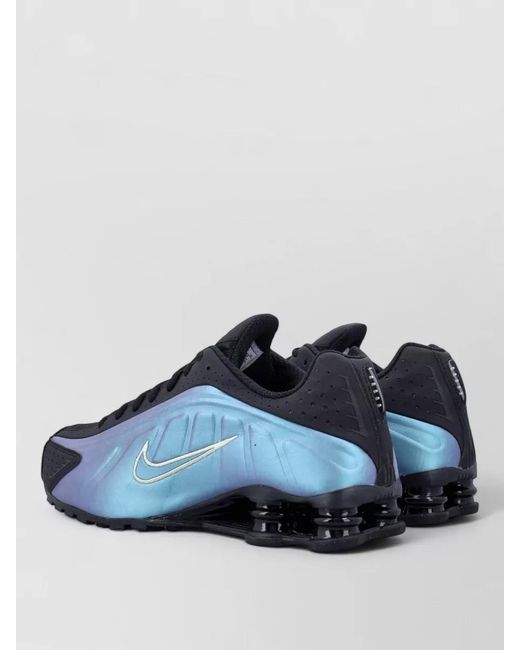 Nike Blue Textile Low-Top Sneakers