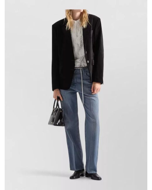 Prada Blue Blazer
