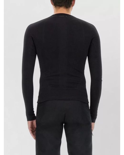 MM6 MAISON MARGIELA X SALOMON Blue Technical Long Sleeve Crew Neck Top for men
