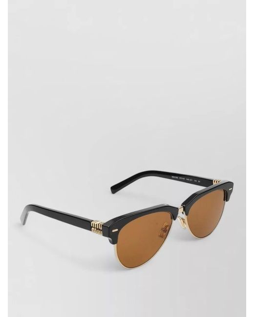 Miu Miu Multicolor Sunglasses 0Mu 09Zs 1Ab2Z1 Cat Eye