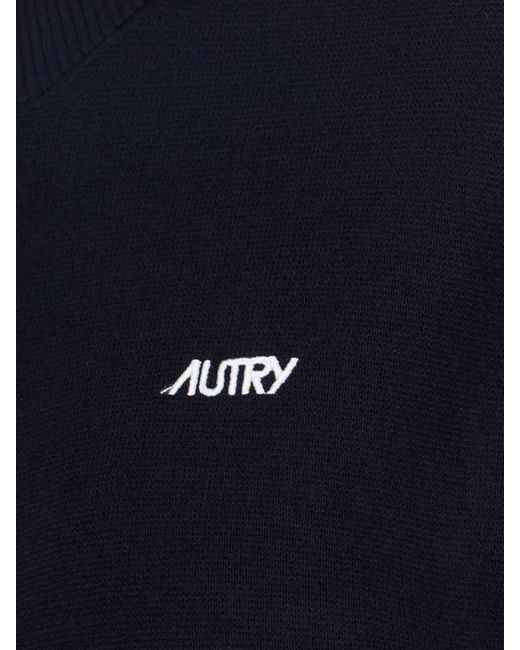 Autry Blue Cropped Jacket