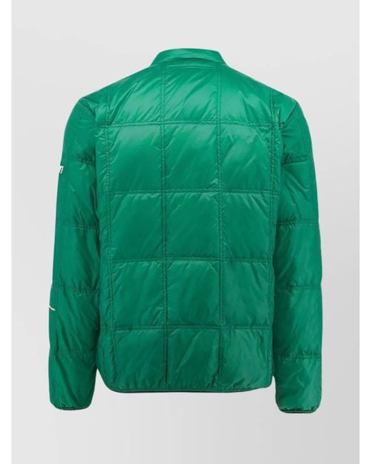 Moncler Genius Green Quilted Down Jacket for men