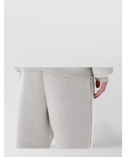 Fear Of God Gray Cotton-Blend Relaxed-Fit Half-Zip Hoodie for men
