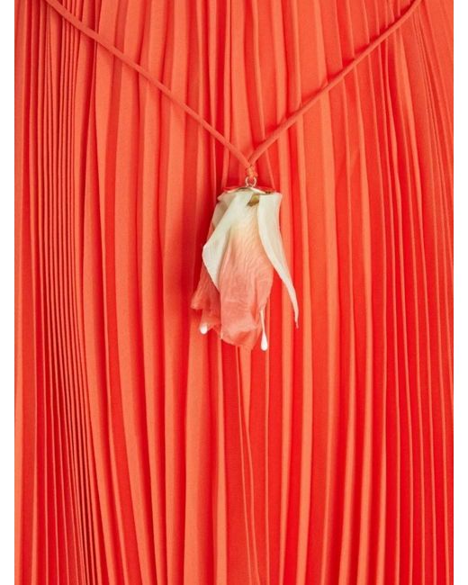 Zimmermann Short Dress With Belted Waist And Flared Sleeves