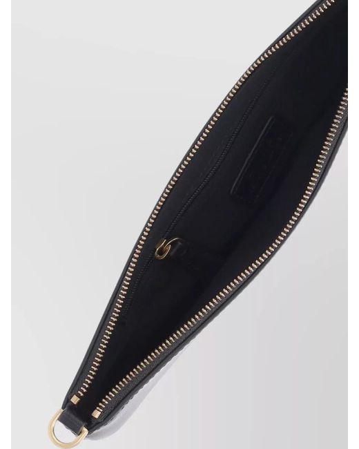 Pinko Black Shoulder Clutch Bag Small Size Strap