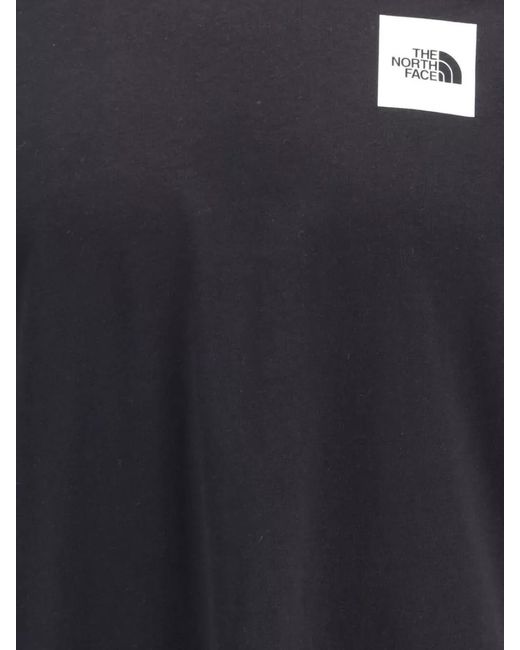 The North Face Black Crew Neck Short Sleeve Silk Nylon Top for men