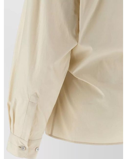 Lemaire Natural Silk Blend Shirt