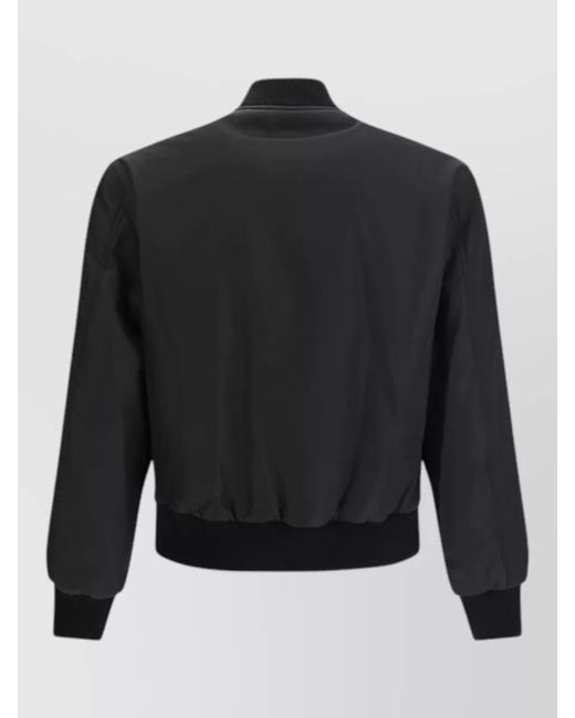 Versace Blue Bomber Jacket for men