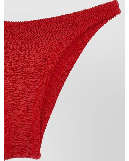 Mc2 Saint Barth Red Elise Bikini Briefs Elastic Waistband