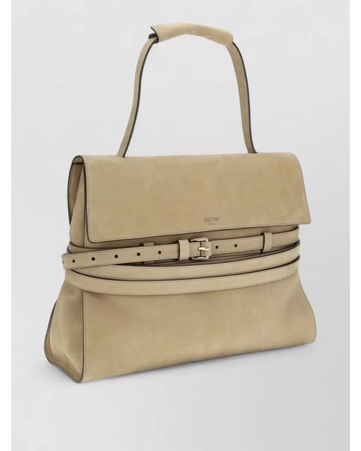 Moschino Natural Leather Tote Bag