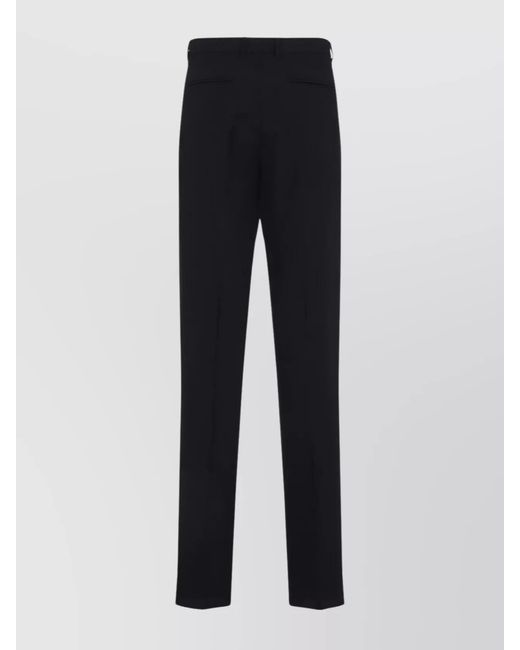 Givenchy Blue Wool Slim-Fit Straight-Leg Trousers for men