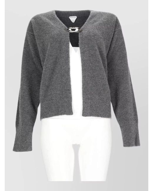 Bottega Veneta Gray Fitted Jacket