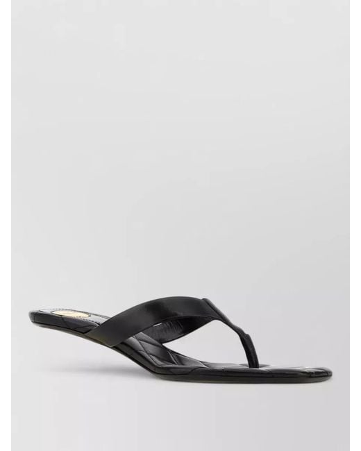Saint Laurent White Frida 45 Sandals