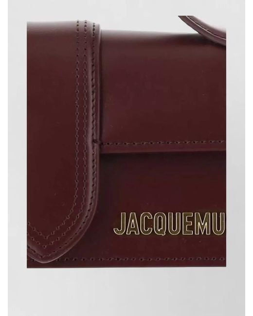 Jacquemus Purple Le Bambino Leather Shoulder Bag