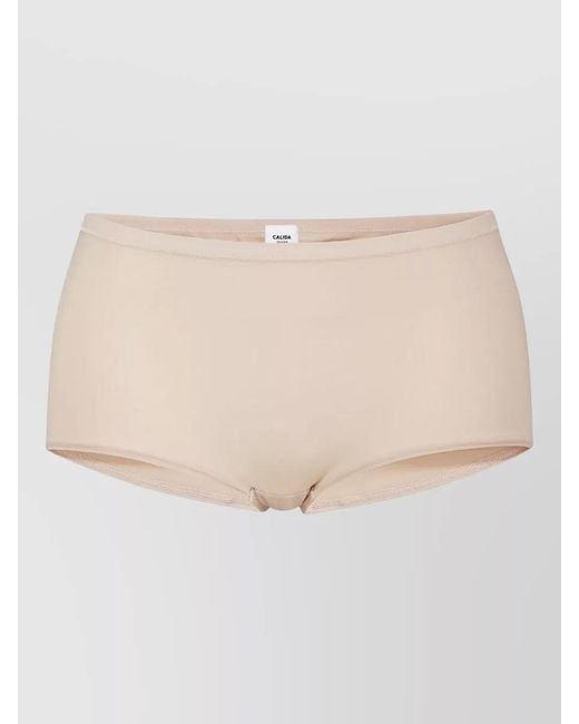 Calida Natural Seamless High Rise Underwear Elastic Waistband