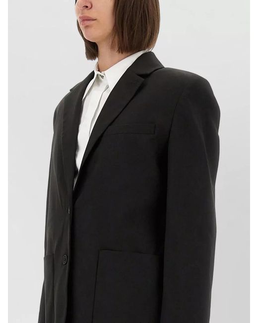 THE GARMENT Black Pluto Blazer Jacket Bow Detail Back