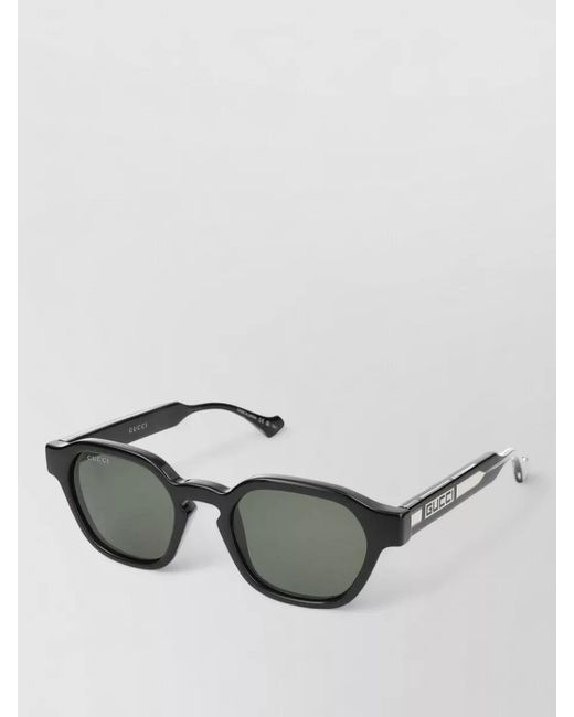 Gucci Gray Sunglasses Model Gg1730S 001 Square Frame for men