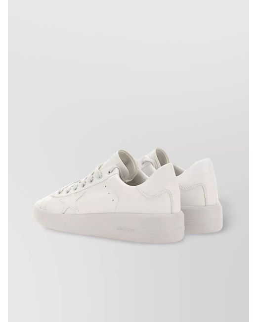 Golden Goose Deluxe Brand Natural Leather Low-Top Sneakers