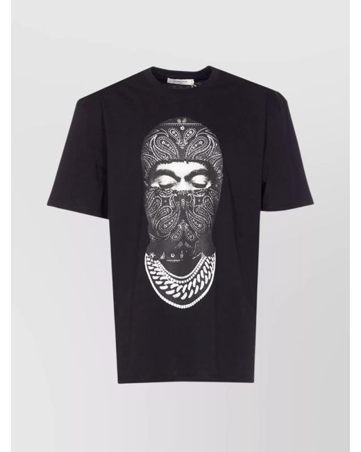 Ih Nom Uh Nit Black Graphic Print Crewneck Short Sleeve T-Shirt for men