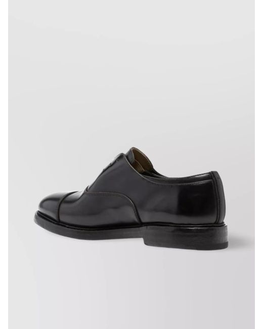 Premiata Multicolor Horse Leather Derby Shoes for men