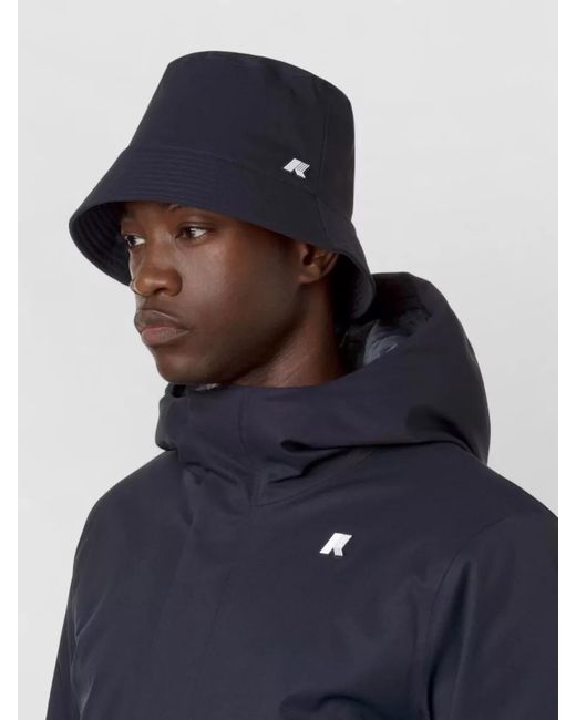K-Way Blue Twill Bucket Hat