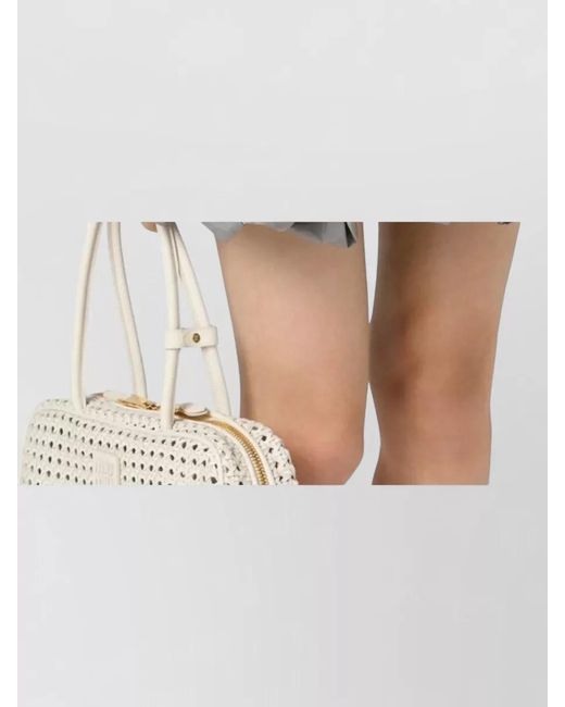 Miu Miu Gray Mini Skirt Pleated Design Fashion Piece