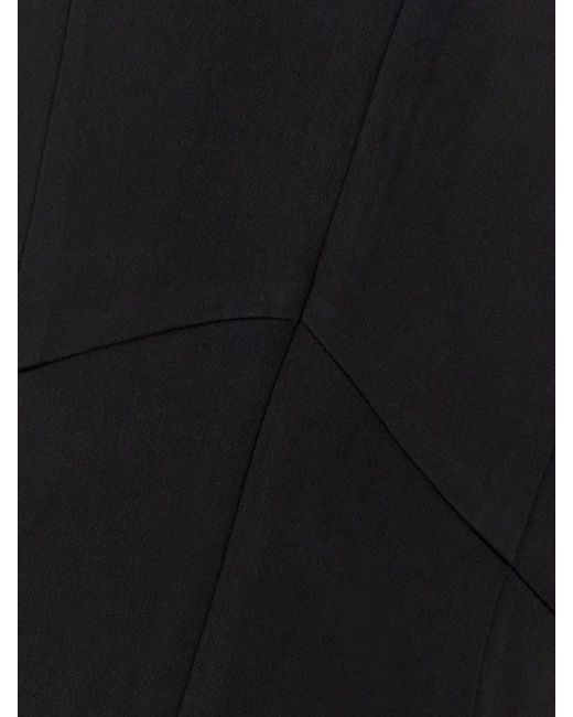 Michael Kors Black Dress Triacetate Blend Peculiar Sleeves