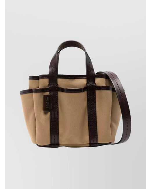 Max Mara Brown Leather Purse