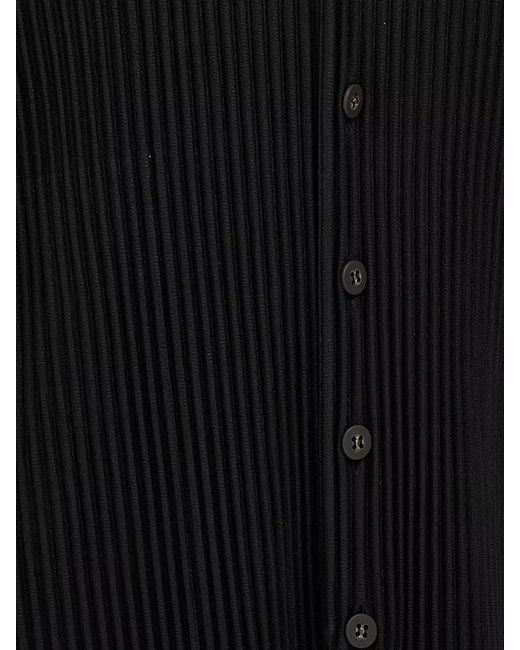 Homme Plissé Issey Miyake Black Pleated Vest for men