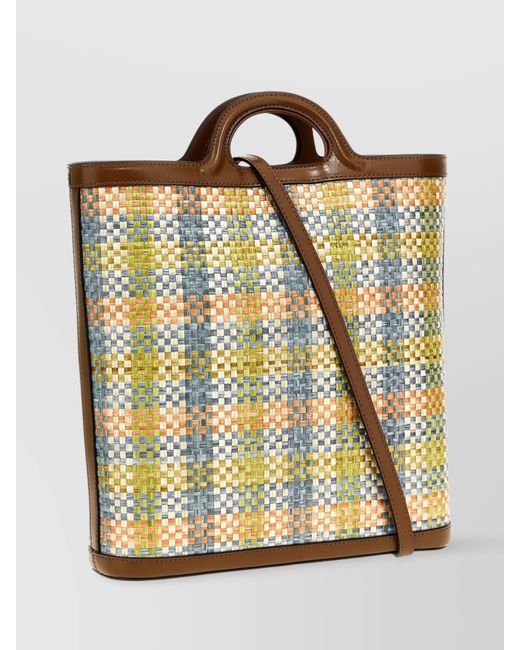 Marni Metallic Tropicalia Tote Bag